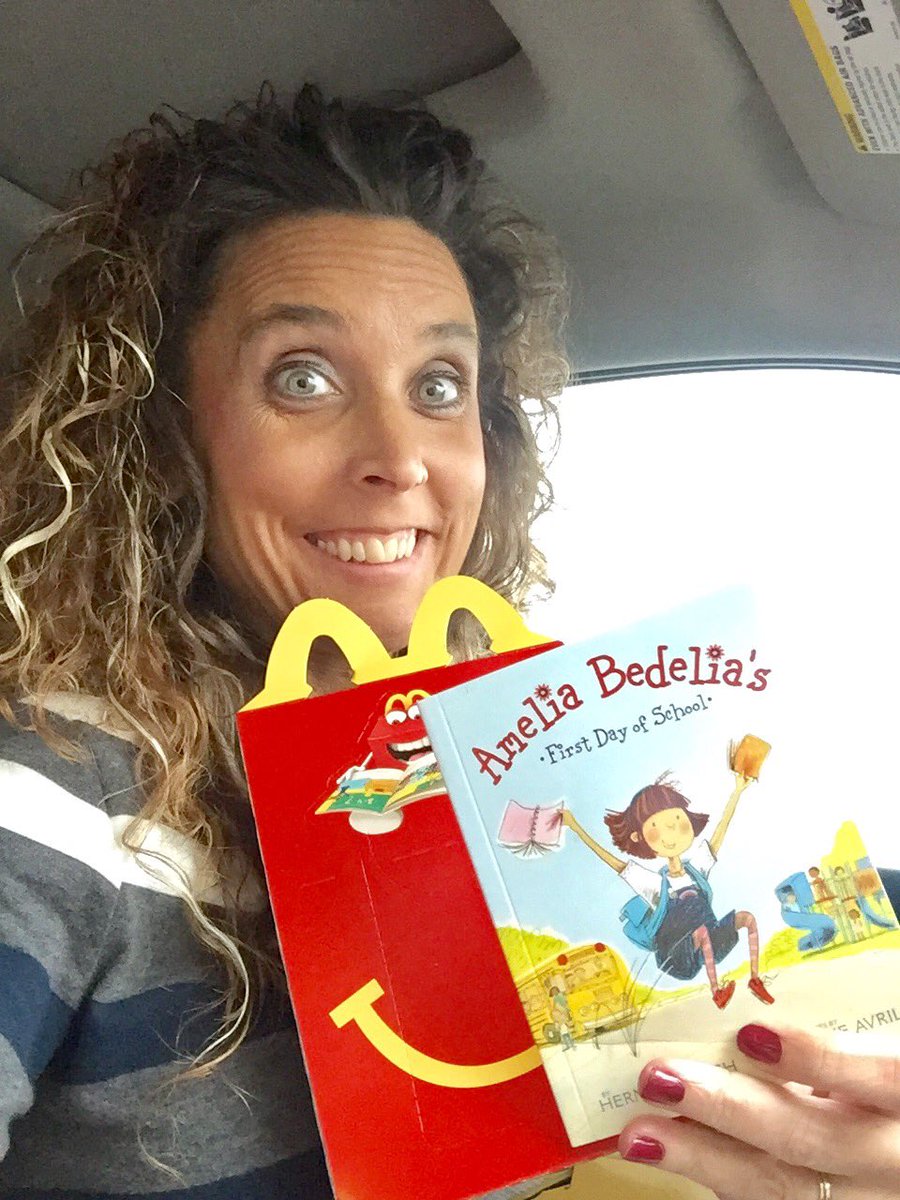 JenGriffith2012's tweet photo. Who's excited for Books📚in Happy Meals?!?!  Let's see your kids pics with their books! #bcsreads #McDonalds @LauraNumeroff #readaloud #read https://t.co/De81oEze2R