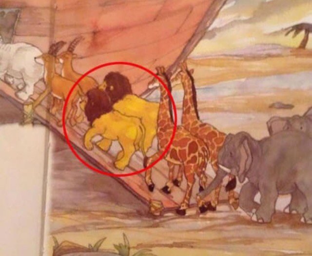 YouHadJust1Job's tweet photo. Well, Noah obviously got something wrong.#youhadonejob https://t.co/eRtcwab8Ob