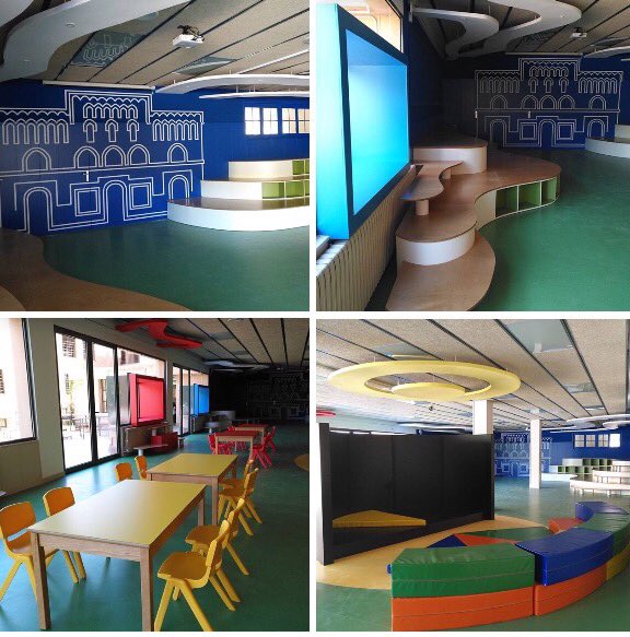 annamricol's tweet photo. Nueva #galeriacubierta y nuevas actividades en #parvulario. Este #curso #P5 estrena un taller de #teatro. #ganasdempezar @SagratCorSarria https://t.co/VrfedjQIih