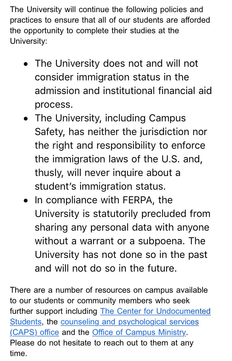 saintpeterstrib's tweet photo. @PeacockPrez on #DACA: "@saintpetersuniv has a long tradition of welcoming and educating first generation and immigrant students..." https://t.co/8gtFUNhC15