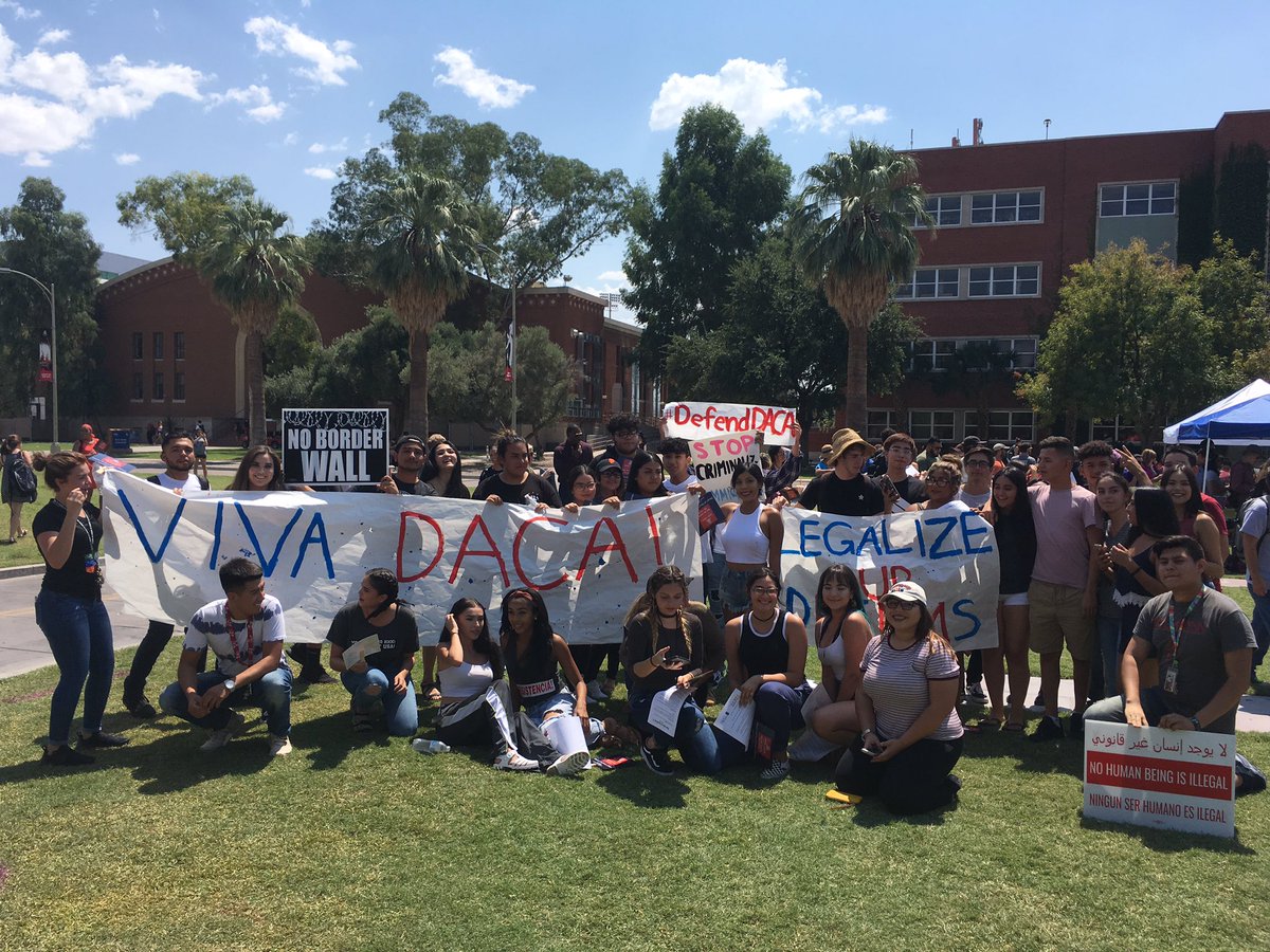 CraigReckNews's tweet photo. "Cholla!" cheer from crowd who says they walked out of Cholla &amp; #Tucson high schools. District says they kept eye on them to ensure safety https://t.co/MBVcT5NCS0