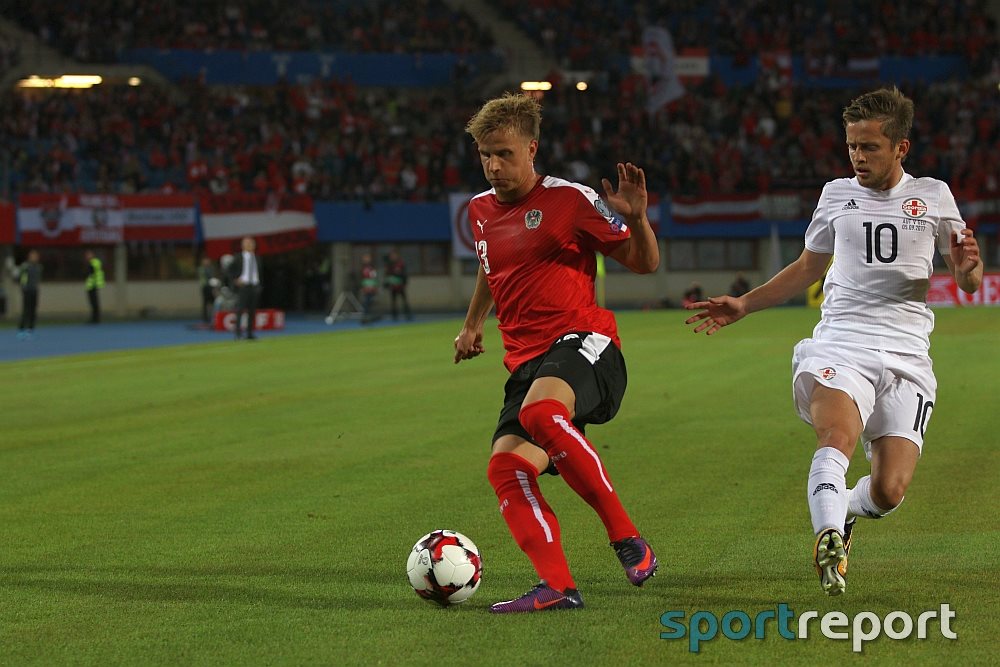 Letzte WM-Chance vertan - Österreich kommt gegen Georgien nicht über ein Remis hinaus - Bild © Sportreport Fußball, Nationalteam, Österreich, ÖFB, WM-Qualifikation, Georgien, Österreich vs. Georgien, #AUTGEO, Ernst Happel Stadion