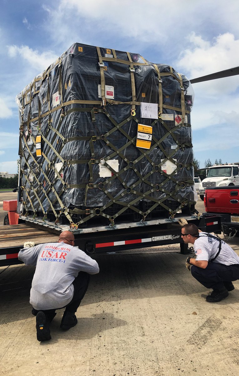 fema's tweet photo. VA Task Force 2 arrived in PR to provide assistance for #Irma. We also have staff in the U.S. Virgin Islands to support Irma operations. https://t.co/mkLQa9jmSr