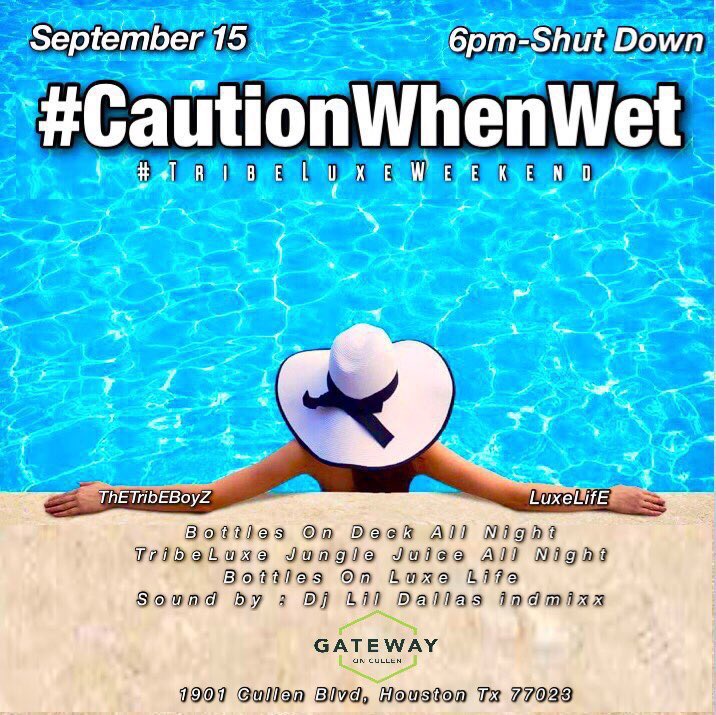 PatYouSoNasty's tweet photo. Make sure yall very aware when #CautionWhenWet hits https://t.co/KYGXVjCVPq