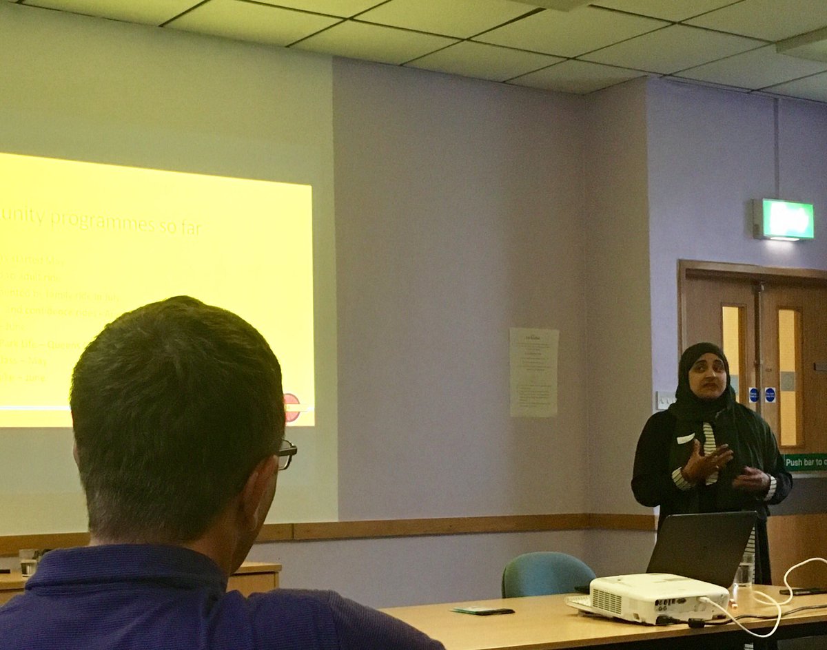 Renfrew_Riding's tweet photo. Thx @CyclingUKScot for hosting inspiring event for  community bike projects ProfessorBalance stole the show! @SustransScot @CyclingScotland https://t.co/dBHewQrVgz
