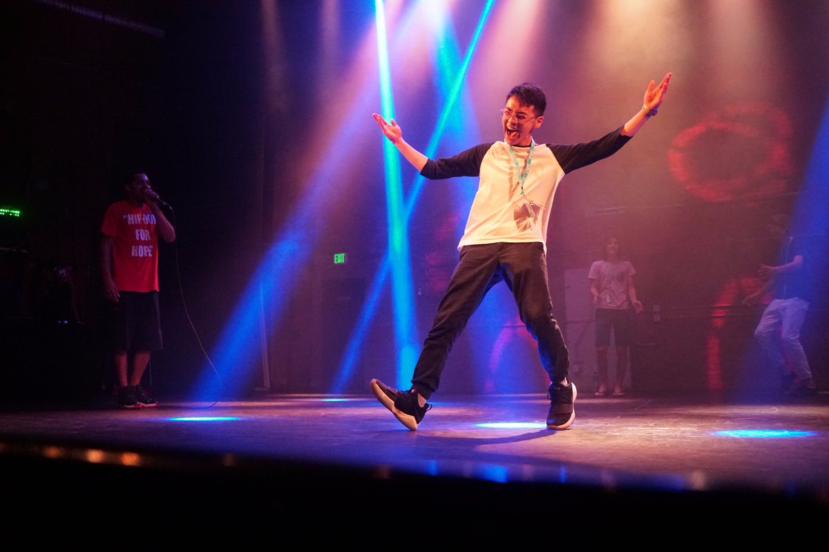 EXPLOLive's tweet photo. Sometimes you get on stage and everything just clicks. #EXPLO #EXPLOatYale #Yale #performingarts #stage #dance #phunkphenomenon https://t.co/z2WgiHTMUO