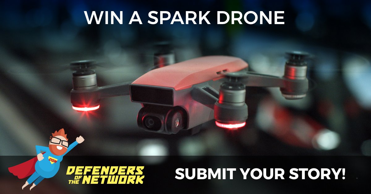 Defend_the_Net's tweet photo. Last chance to submit your #cybersecurity story to enter to win a #sparkdrone. Go to https://t.co/cs4G65EE07 by EOD tomorrow (9/6)! https://t.co/ufL52YGgJB
