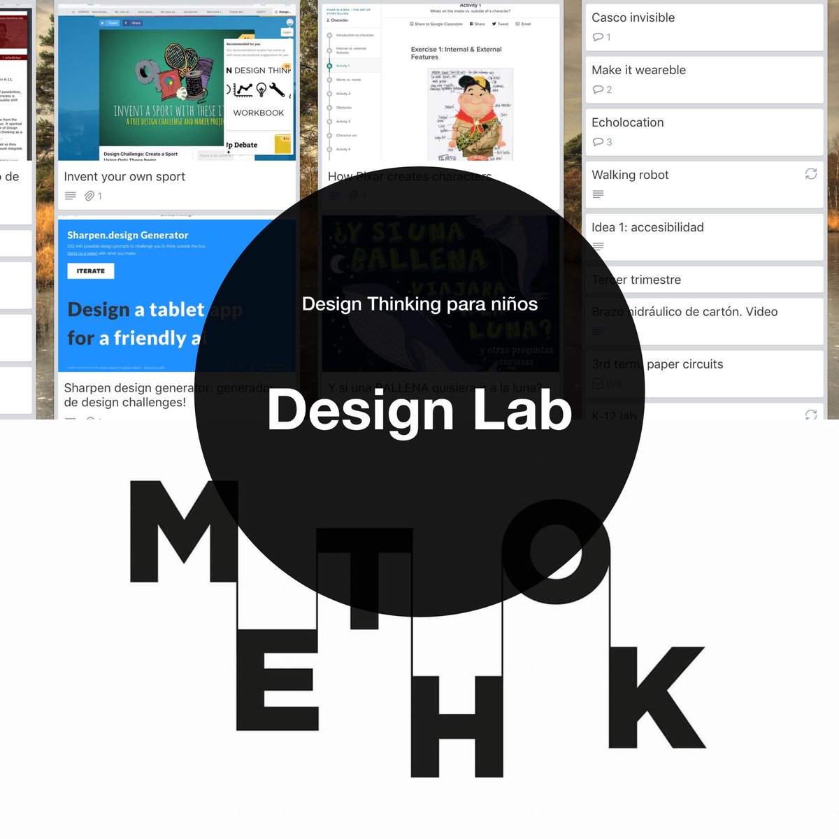 methok_lbd's tweet photo. Nunca es pronto para empezar a pensar con #creatividad @methok_lbd #designlab #educacion #reto #disruption #proyecto https://t.co/YZtXrjGHei