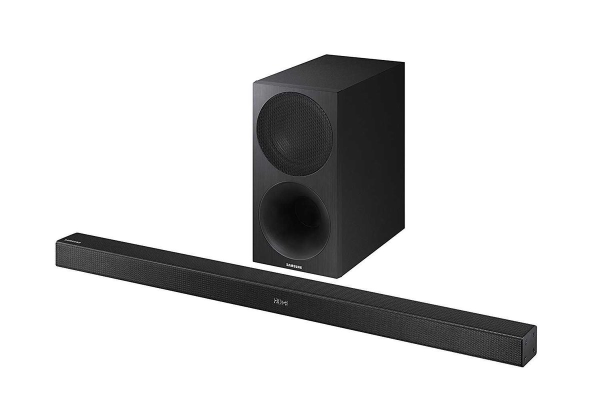 GR8ProWorkshop's tweet photo. 29% discount #Samsung @Samsung #wirelessSoundbar #sale Samsung 2.1 Channel Soundbar with Wireless Subwoofer, Black https://t.co/S7pYBz7uxx https://t.co/Ml9HmAxBP6
