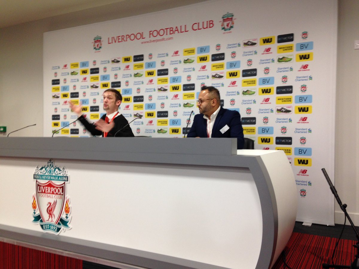 Geocast's tweet photo. Fantastic @LFC Stadium Tour, courtesy of @ukinbound https://t.co/3JqiTbW8kM