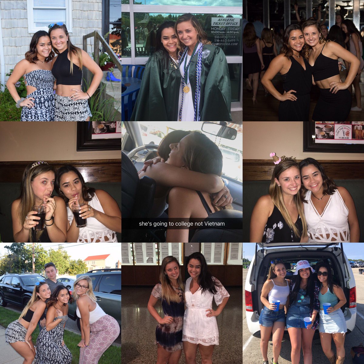 abbymaz's tweet photo. Happy birthday to the lovely Antoinette!!! I miss you tons! Stay sassy!! Love you forever!!💜🔞🎂🍗 https://t.co/rzAv2VcAVh