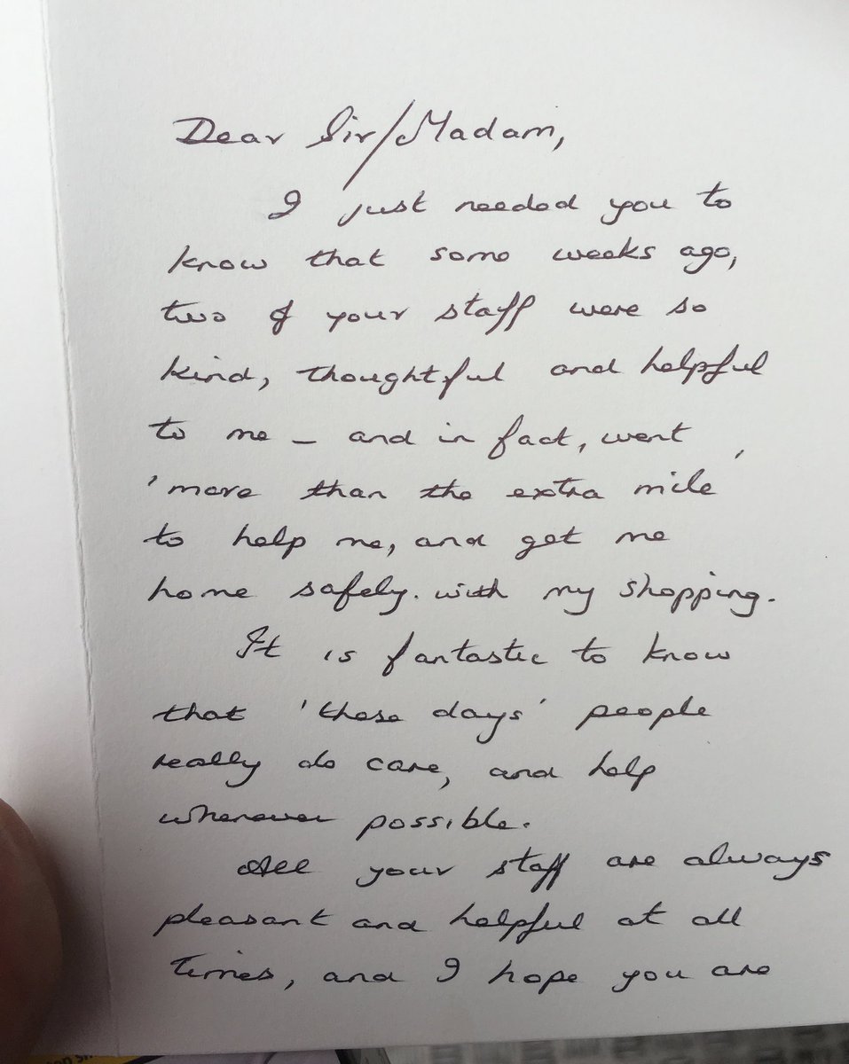 moylesarahlou's tweet image. Lovely feedback from a customer about customer assistant Jess &amp;amp; Alex our cleaner.Well done Jess &amp;amp; Alex @ziggyhamer @julier1962 @kaz_doherty