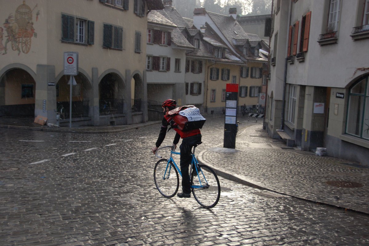 Bike riding on the cobble stone is for #Dreamers