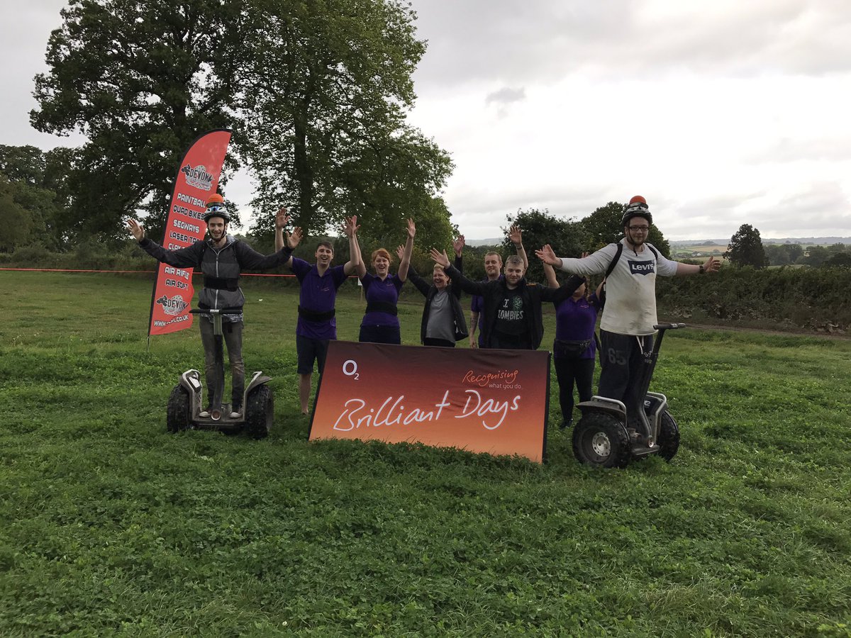 exetersegway's tweet photo. Awesome sessions today with our fantastic corporate group #exetersegways #O2 #epic #brilliantdays https://t.co/RiEqvnJ7Hm