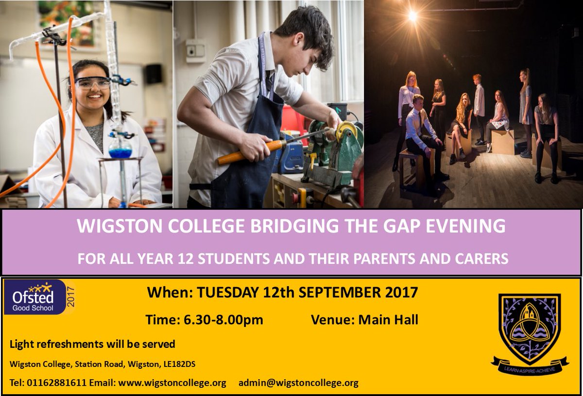 Wigston Sixth Form tweet media