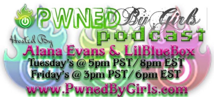 Join us today for the @pwnedbygirls podcast! We go live at 5pm PST/8pm EST on https://t.co/LwPEVO81Z7