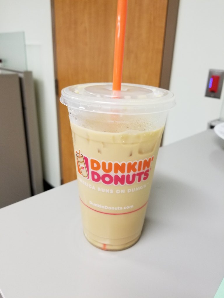 charlotte49rs's tweet photo. @GaryandShannon @ForkReporter Dunks has them beat! Had this Pumpkin spice on Friday!! A happy girl, I am!! #pumpkinspicelover https://t.co/jaR0p7GIKC