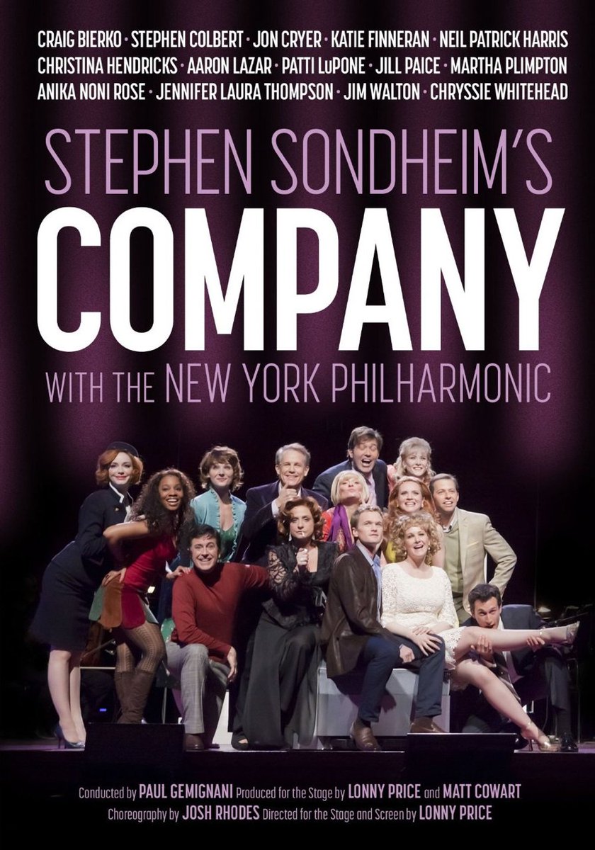 Check out this staged concert performance of the 1971 #StephenSondheim musical #Company for the #ASPShowoftheWeek: bit.ly/2eIszU5