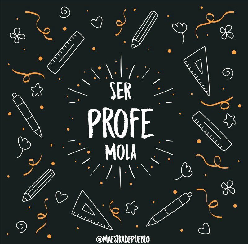 begocarramolino's tweet photo. Efectivamente @maestradepueblo, ser profe mola, mola mucho
#Educar es una profesión preciosa que aporta MUCHO https://t.co/k1HmllmIn7