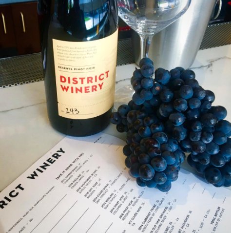 . <a href="/districtwinery/">District Winery</a> opened last week and it’s just around the corner from <a href="/ORE82_DC/">ORE82</a>! #winefordays 🍇🍷 PC | IG: <a href="/AmandaMMacias/">Amanda Macias</a>