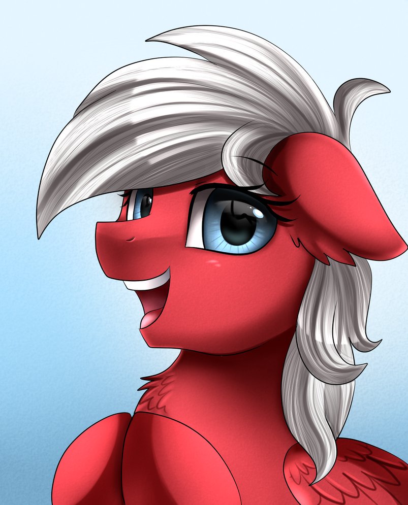 CarbonSaberSnep's tweet photo. Thank you to @Pridark_ for this adorable portrait of my best pony bro @mlp_pawpox . https://t.co/oFeHc8ZvbT
