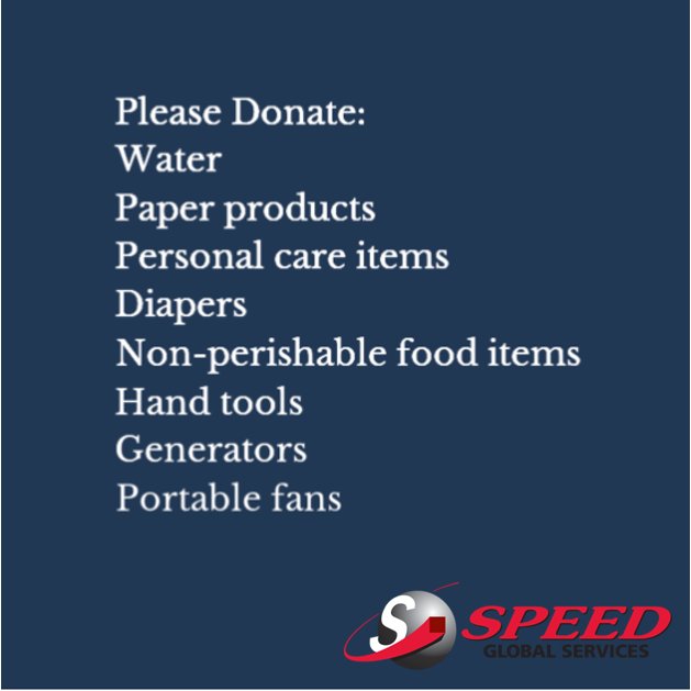 We are filling one of our trucks for the #HurricaneHarvey relief. Please bring donations tomorrow 9/6 from 8a-5p @ 2299 Kenmore Ave. 🚚