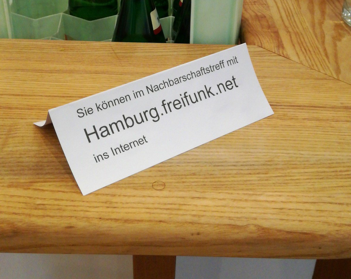 turgaer's tweet photo. Heute gesehen im Nachbarschaftstreff #Dulsberg. #ItsThisSimple #Freifunk https://t.co/lIcfevysmu