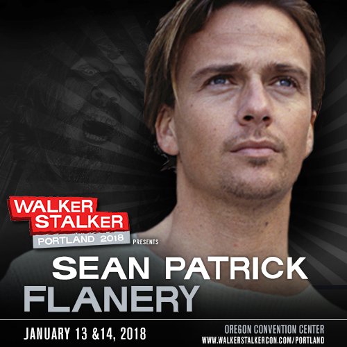 WalkrStalkrCon's tweet photo. GUEST ANNOUNCEMENT – Sean Patrick Flannery (Connor, The Boondock Saints) joins us for #WSCPortland! https://t.co/Gzkhlj10I0