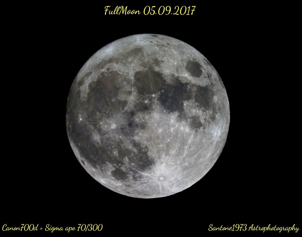 santone1973's tweet photo. #fullmoon 🌝 tonight canon700d + sigma apo 70/300 cropped @gfab1971 @cespazio @astroperinaldo @StormHour #amicidicespazio https://t.co/4tRQlD8v50