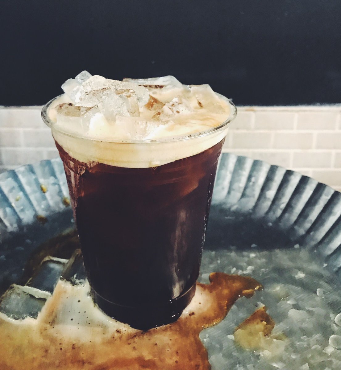 themusecoffeeco's tweet photo. The Fizz. Chocolate Porter or Bourbon Barrel Stout reduction syrup, 2 shots of espresso and top it with Club Soda. Starting this Friday. https://t.co/AaGEOLI4Na