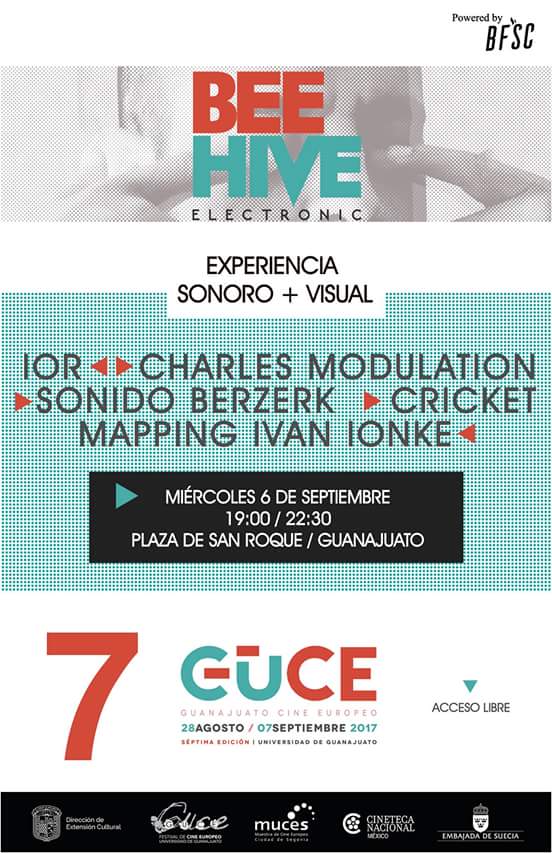 _bfsc's tweet photo. Mañana llega a Guanajuato @BeeHiveElectro dentro del 7° Festival de Cine Europeo 

#YOLOBeeBee #GUCE https://t.co/x0mrQzFcJt
