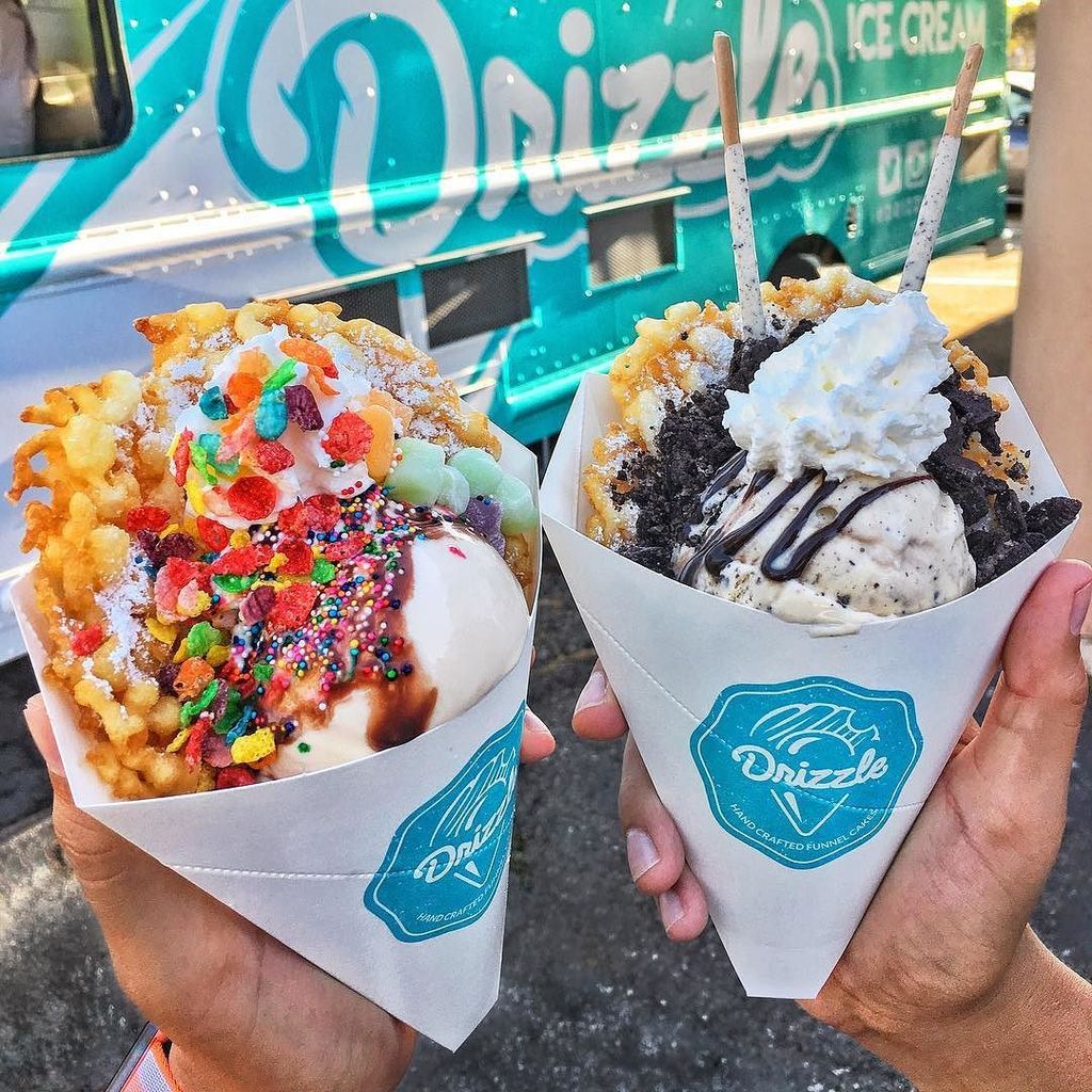 paulsfoodhaul's tweet photo. I wish @Drizzle_OC existed when I was a kid because I loved funnel cakes and ice cream 😍🍦...I guess I have a lot o… https://t.co/Zu4uCeJIRl https://t.co/QYH9yWz93e