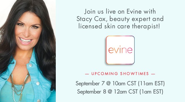 Freeze247's tweet photo. The countdown is on! Tune in to @stacycoxbeauty &amp; @Freeze247 LIVE on @Evine Beauty Experience in just TWO days! 📱💻 https://t.co/PZ8JpH2mUJ https://t.co/bbGtdLAMok