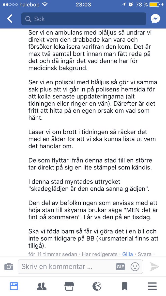 juliamodin's tweet photo. Enastående beskrivning på Sollefteå https://t.co/3GpVamLbWx