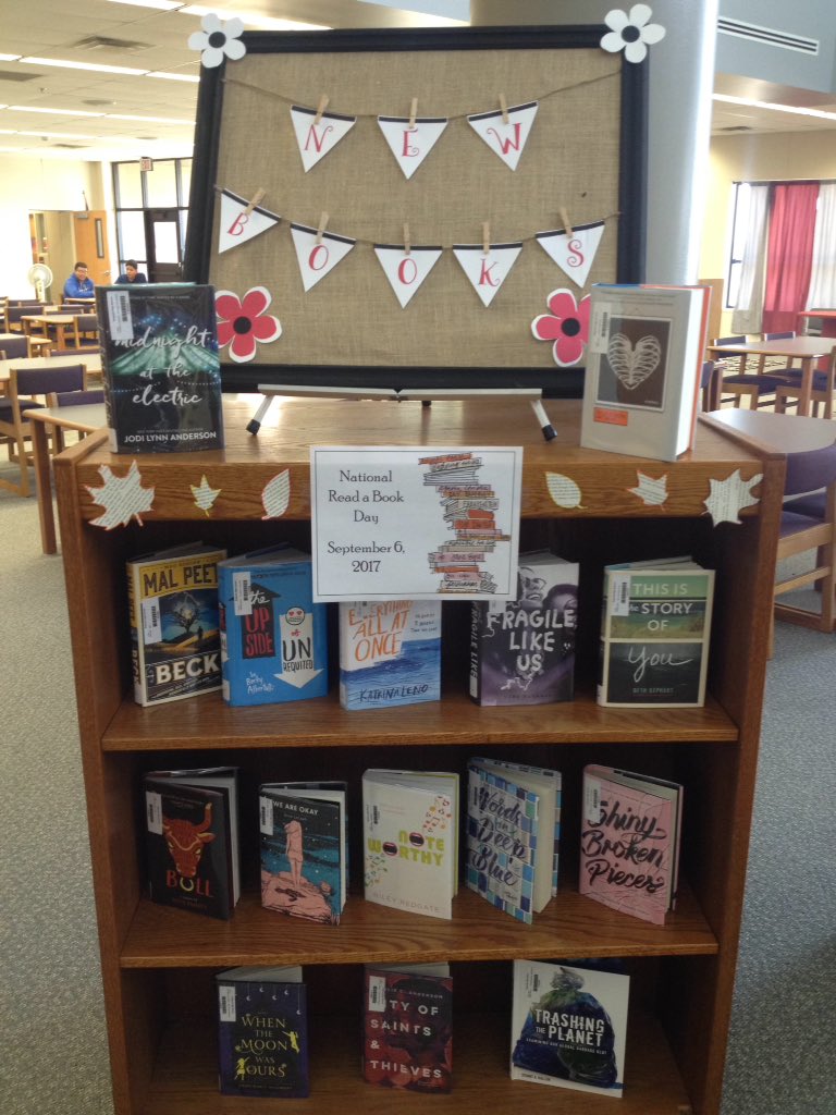 Tomorrow is National Read A Book Day! Lucky to have extraordinary libraries in USD 253... go grab a book! #EmporiaProud