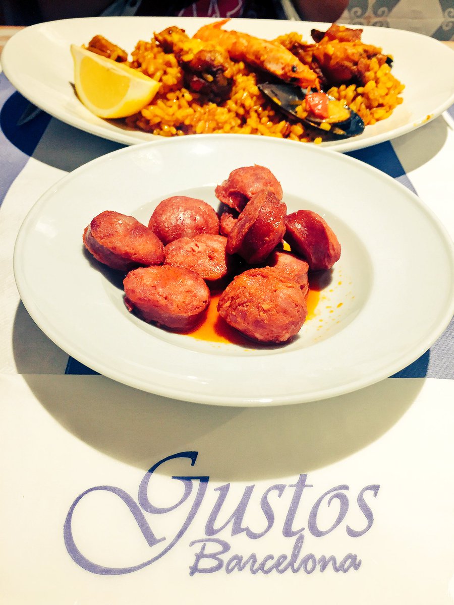Apriliaone's tweet photo. Cultural #connections also made through experience trying the local foods. #churro #cremacatalana #chorizo #Barcelona @NamesCCM @ComCultMed https://t.co/TnUN849KDb