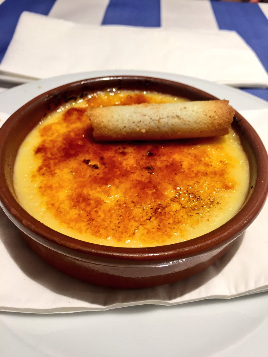 Apriliaone's tweet photo. Cultural #connections also made through experience trying the local foods. #churro #cremacatalana #chorizo #Barcelona @NamesCCM @ComCultMed https://t.co/TnUN849KDb