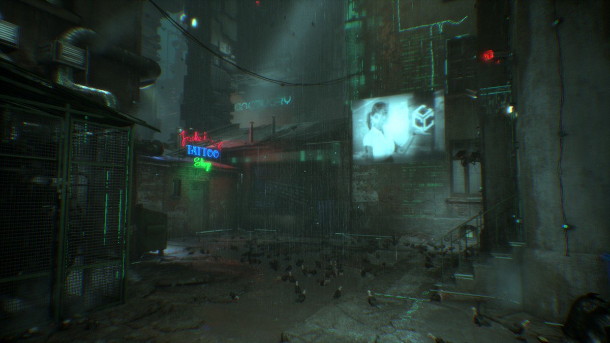 TheMimizu's tweet image. #observergame by @BlooberTeam - Polish thriller that lets you become Rutger Hauer in cyberpunk Krakow. First 2h left me craving for more.