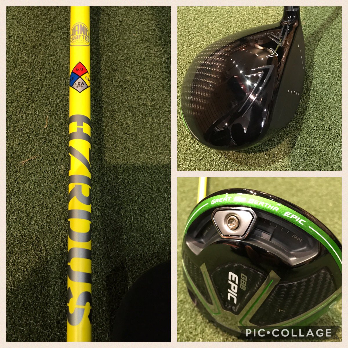 <a href="/CallawayGolf/">Callaway Golf</a> Epic / handcrafted <a href="/ProjectXGolf/">Project X Golf</a> combo being collected today. 💥⛳️#epic #hzrdus