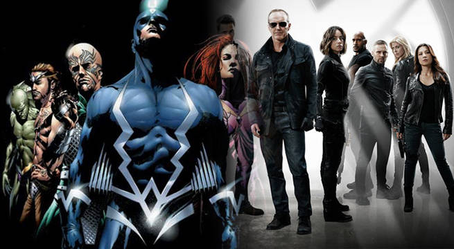 ComicBook's tweet photo. .@marvel's #InhumansInIMAX has just revealed the show's connection to @AgentsofSHIELD: https://t.co/wKxrSrjRNl https://t.co/wftpctHKmz