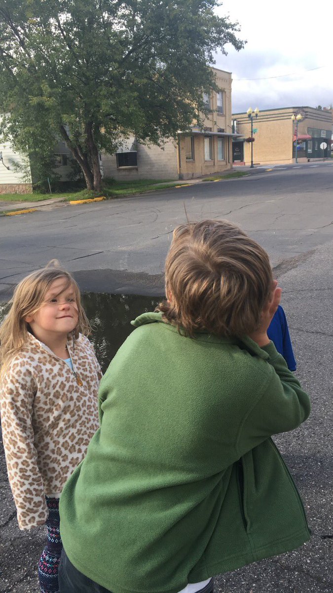 MaymeAlice's tweet image. Teaching their cousin to #StopLookAndListen at every intersection #BackToSchoolSafety #MiniSafetyChampions