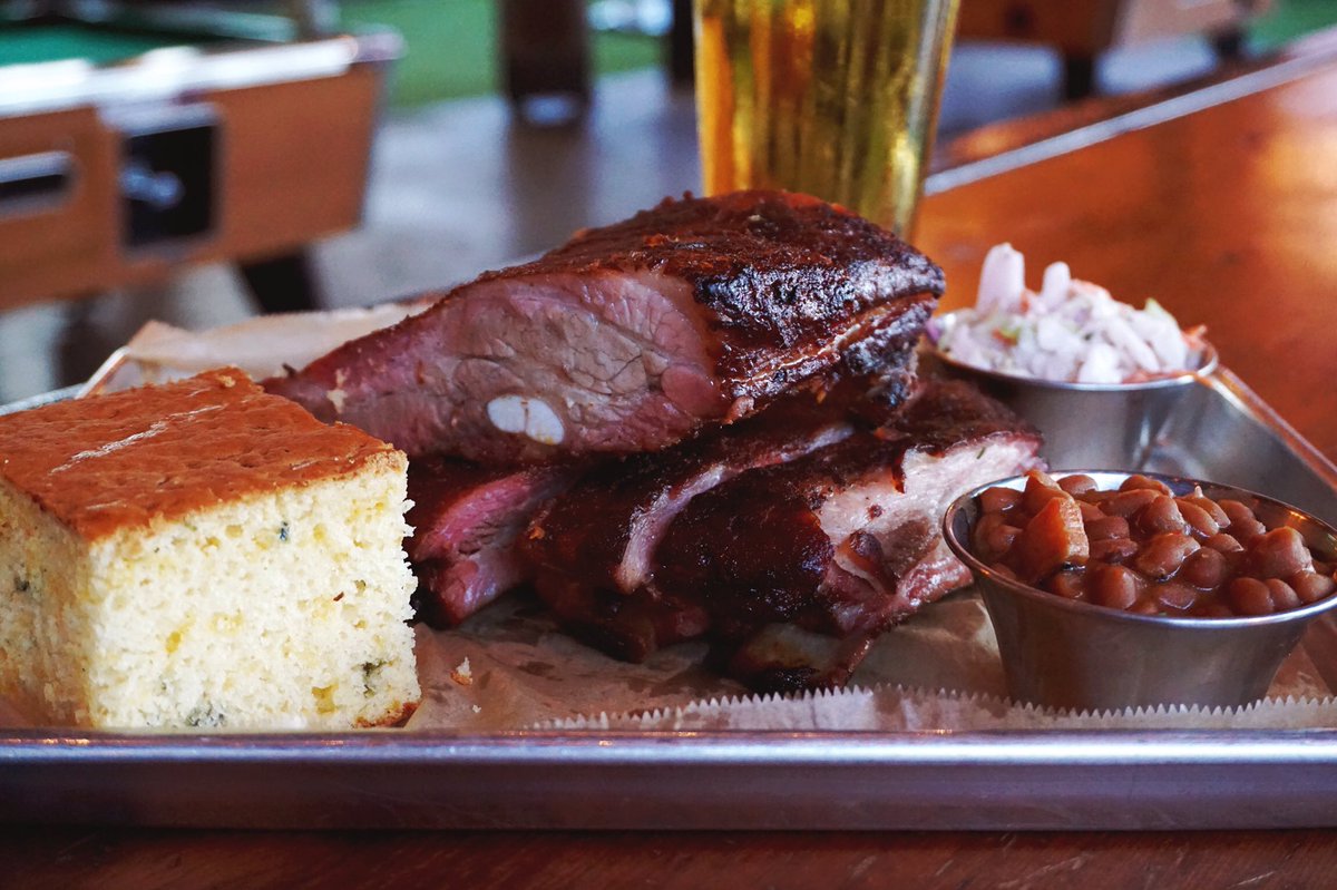 Properdtsp's tweet photo. Let us do the cooking tonight—St. Louis cut ribs, wood smoked, slow &amp; low! 🍖 #ProperDTSP https://t.co/Q7iG7nAQ4e