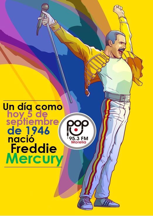 Pop953Morelia's tweet photo. #FelizMartesِ #FelizCumpleañosFreddie #SiguemeYTeSigoAlInstante #SiguemeYTeSigoDeVuelta #FreddieMercury https://t.co/cdHldIwp7r