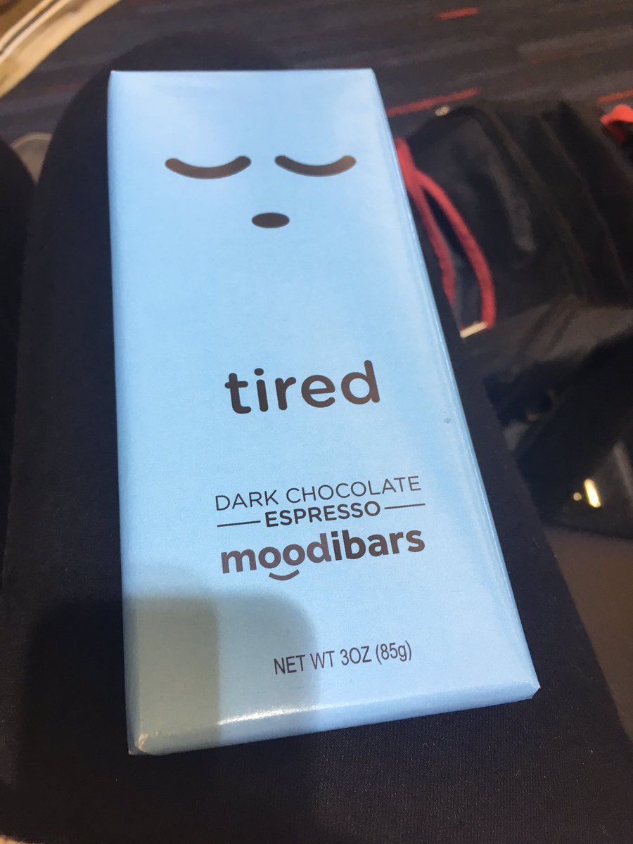 Bookbug_Jess's tweet image. Waiting for the connecting flight; found chocolate that understands me #moodibar #jessandlilliemeetsarah @BloomsburySyd @SJMaas