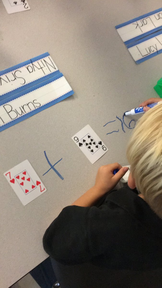 MrsEdmondsonWB's tweet photo. Our students blew me away today during their introduction to addition! So thankful for their hard work! https://t.co/k5DDqdOLXo