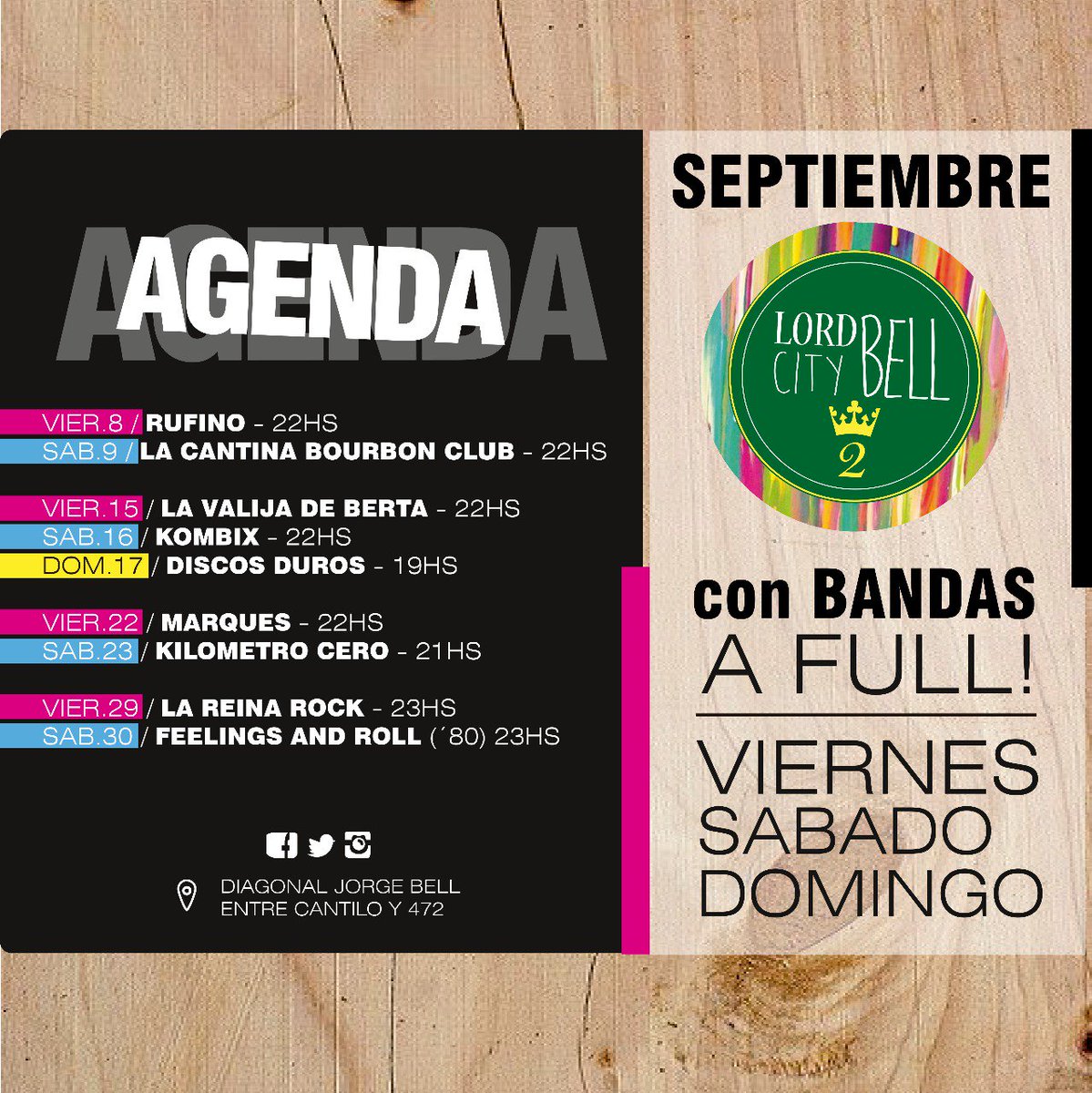 loskombix's tweet photo. 16 de Septiembre Acústico Kombix por primera vez en #CityBell #Lord https://t.co/NkUtpjlOHk