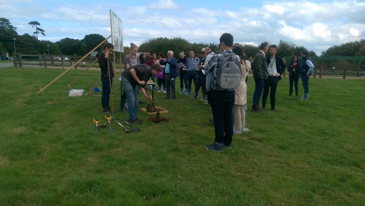 Soilmicrobio's tweet photo. Great interest amongst #RAMIRAN2017 delegates in methods of assessing soil quality @teagasc Johnstown castle https://t.co/gyzQbH4RKr
