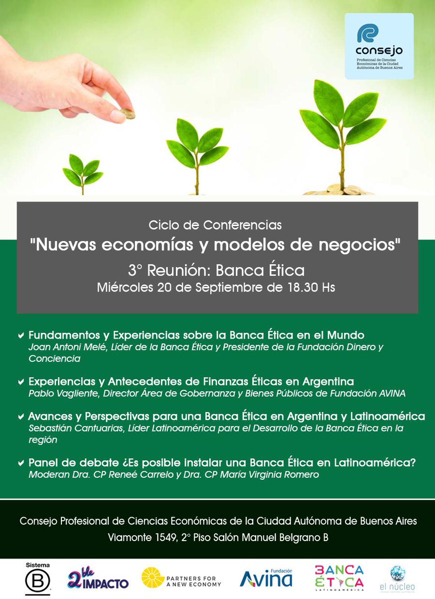 MayraColuccio's tweet photo. @JoanAntoniMele y #BancaEtica otra vez en Bs As! @ReneeCarrelo https://t.co/wfAY1aIpPQ
