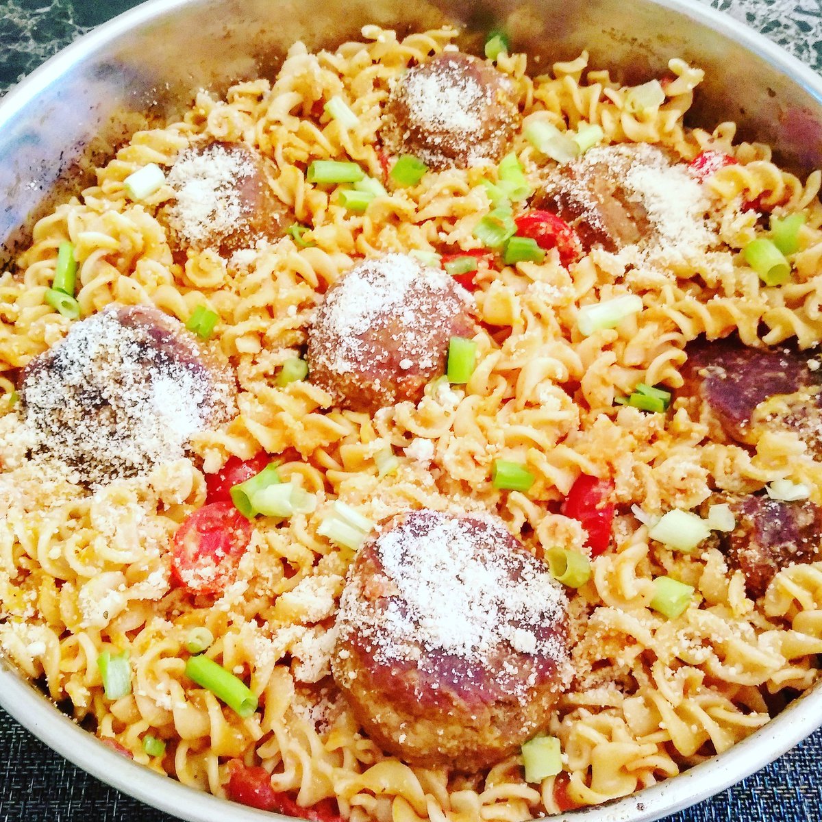 luvbeingvegan's tweet photo. Spaghetti and homemade meatless-balls! #vegan #vegankids #veglife #yummy #delicious https://t.co/U9fZmyUMyO