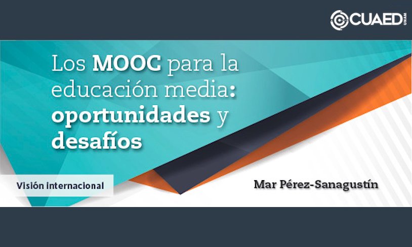 cuaedunam's tweet photo. ¿Cuáles son las oportunidades que los #MOOC ofrecen para la Educación Media Superior? > https://t.co/3ZOOilKPl5 vía #RMBD @ucatolica https://t.co/4maEDjIel4